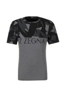 T-shirt Z Zegna siva