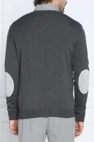 vuneni džemper | slim fit Stenströms siva