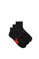 Čarape 3-pack POLO RALPH LAUREN crna