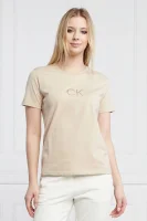 T-shirt SHINE | Regular Fit Calvin Klein bež