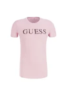 GLITCH T-Shirt GUESS ružičasta