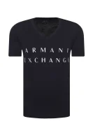 T-shirt | Slim Fit Armani Exchange modra