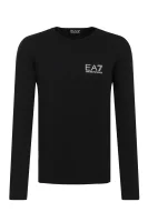Majica dugih rukava | Regular Fit EA7 crna