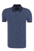 Polo majica Plater 07 | Slim Fit | pima BOSS BLACK modra