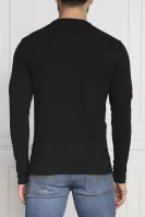 Majica dugih rukava CORE | Extra slim fit GUESS crna