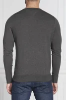 Džemper core | Regular Fit | s dodatkom svile Tommy Hilfiger grafitna