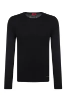 Džemper San Bastio | Regular Fit HUGO crna