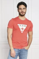 T-shirt ORIGINAL LOGO | Slim Fit GUESS koraljna