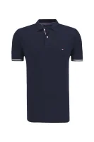 Polo majica BASIC TIPPED | Regular Fit | pique Tommy Hilfiger modra