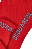 Čarape Dsquared2 crvena