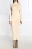 vunena haljina Calvin Klein kremasta