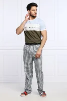 Pidžama hlače | Regular Fit Tommy Hilfiger svijetloplava