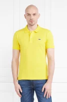 Polo majica | Slim Fit | pique Lacoste žuta