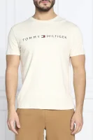 T-shirt FLAG | Regular Fit Tommy Hilfiger bež