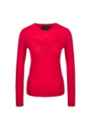 Vuneni džemper | Regular Fit Emporio Armani crvena