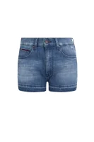 Kratke hlače HOTPANT | Slim Fit | denim Tommy Jeans plava