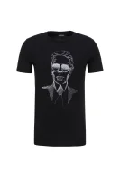 T-shirt Lagerfeld crna