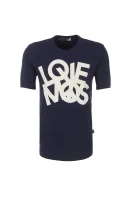 T-shirt Love Moschino modra