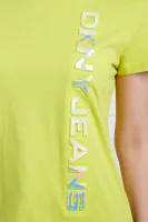 T-shirt | Regular Fit DKNY JEANS limeta