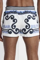 Kratke hlače za kupanje | Longline Fit Dolce & Gabbana plava