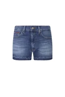 Kratke hlače HOTPANT | Slim Fit | denim Tommy Jeans modra