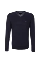 Plaited CTN Silk Sweater Tommy Hilfiger modra