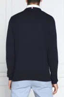Džemper | Regular Fit | s dodatkom kašmira Tommy Hilfiger modra