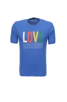 T-shirt Love Moschino plava