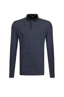 Polo majica | Regular Fit BOSS ORANGE modra