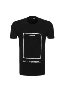 T-Shirt Love Moschino crna
