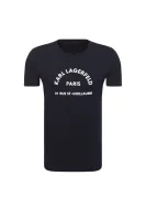T-shirt Print | Regular Fit Karl Lagerfeld modra