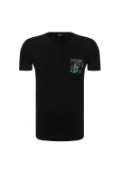 T-shirt BMOWT-PARSEN-S | Slim Fit Diesel crna