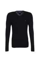 Lambswool Sweater Tommy Hilfiger crna