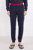 Pidžama hlače | Regular Fit Hugo Bodywear modra