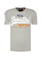 T-shirt VINTAGE LOGO TRI | Slim Fit Superdry siva