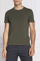 T-shirt Kyran | Slim Fit Oscar Jacobson zelena