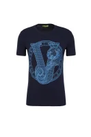 T-shirt Versace Jeans modra
