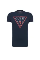 T-shirt CN SS Clear GUESS modra