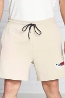 Kratke hlače | Regular Fit Tommy Jeans boja pjeska