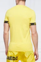 T-shirt | Slim Fit Dsquared2 žuta