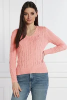 Džemper | Slim Fit POLO RALPH LAUREN svijetloružičasta