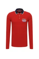 Polo T-shirt Hilfiger Denim crvena