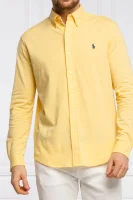 Koszula | Regular Fit | pique POLO RALPH LAUREN žuta