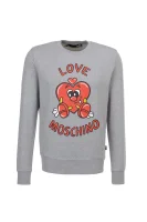 Sweatshirt Love Moschino siva