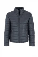 Leather jacket Trussardi modra