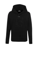Embroidered sweatshirt Karl Lagerfeld crna