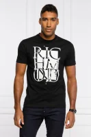 T-shirt OKLABIA | Relaxed fit John Richmond crna
