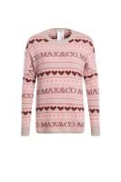 Džemper Dolce s dodatkom vune MAX&Co. boja pjeska