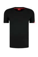 T-shirt Labelled | Regular Fit Hugo Bodywear crna