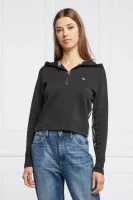 Gornji dio trenirke | Cropped Fit Tommy Jeans crna
